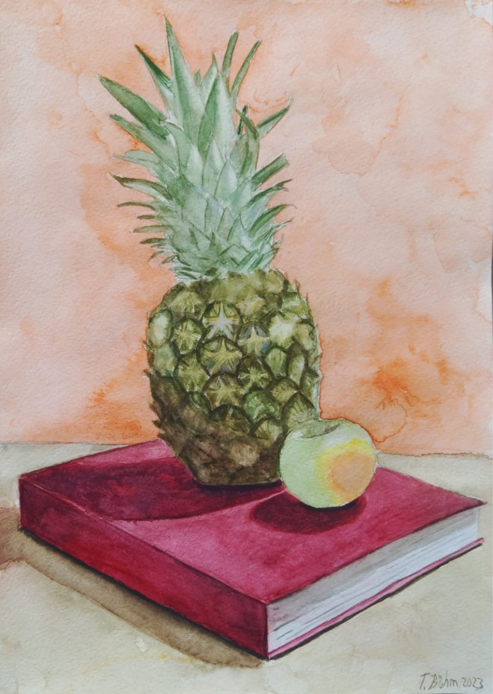 naturemorteananasandbook